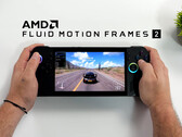 AMD Fluid Motion Frames 2 ziet er veelbelovend uit voor apparaten met laag stroomverbruik (Afbeeldingsbron: ETA Prime op YouTube)