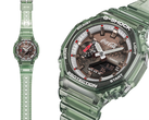 Het Casio G-Shock x Coca-Cola GA2100CC-3A-samenwerkingshorloge, zoals hier afgebeeld.