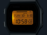 Casio wijzerplaat, van dichtbij