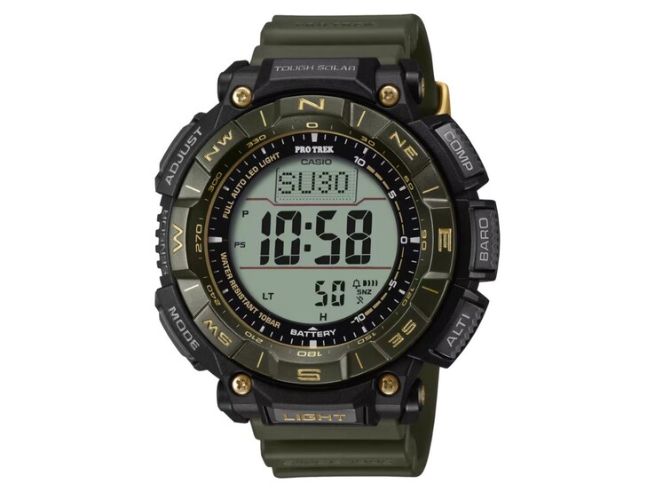 Het Casio Pro Trek PRG340ANS-3 horloge. (Afbeeldingsbron: Casio)