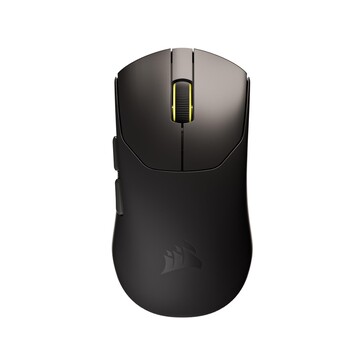 Corsair Sabre V2 Pro Ultralight vorm bovenaanzicht. (Afbeeldingsbron: Corsair)