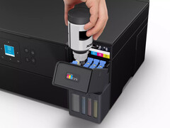 De nieuwe EcoTank-printers van Epson (ET-2950 op de foto) hebben hervulbare cartridges. (Afbeeldingsbron: Epson)