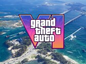 Banner voor GTA 6 met luchtfoto van Vice City
