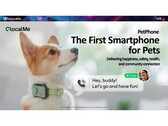 Een promotionele afbeelding voor de PetPhone van GocalMe, een smartphone ontworpen voor huisdieren. (Afbeelding Bron: ucloudlink)