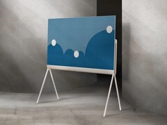 De LG Objet Collection OLED TV's worden tentoongesteld tijdens de Milan Design Week. (Afbeelding bron: LG)