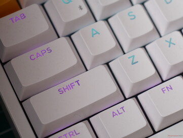 Lemokey P2 HE keycaps hebben heldere doorschijning