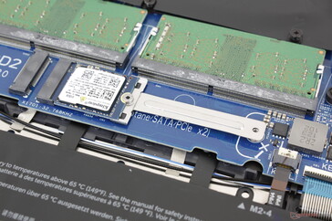 Primaire M.2 2280 PCIe x2-sleuf met Optane-ondersteuning