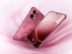 De Oppo A6 Pro 4G in Rosewood Red. (Afbeeldingsbron: Oppo)