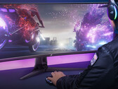 De ROG Swift OLED PG49WCD heeft een 1800R kromming. (Afbeeldingsbron: ASUS)