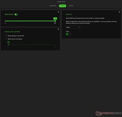 Razer Joro Synapse verlichtingsinstellingen