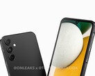 De Galaxy A15 bouwt voort op de huidige designtaal van Samsung. (Afbeeldingsbron: @OnLeaks &amp; The Tech Outlook)