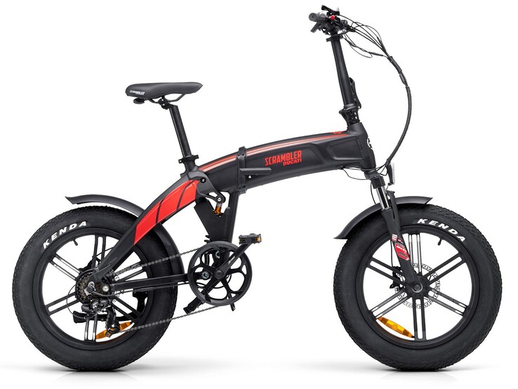 De Ducati SCR-E GT e-bike. (Afbeelding bron: Ducati)