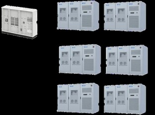 Er kunnen maximaal zes apparaten parallel worden aangesloten.