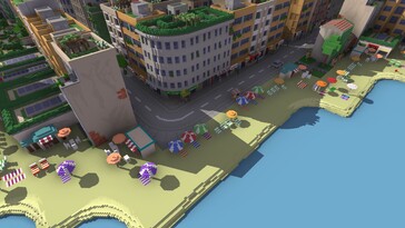 Afbeelding: Een screenshot van de gameplay van Urbek City Builder.