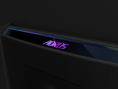De Aorus FO27Q5P is een van een toenemend aantal gamingmonitoren met een 500 Hz QD-OLED paneel. (Afbeeldingsbron: Gigabyte)
