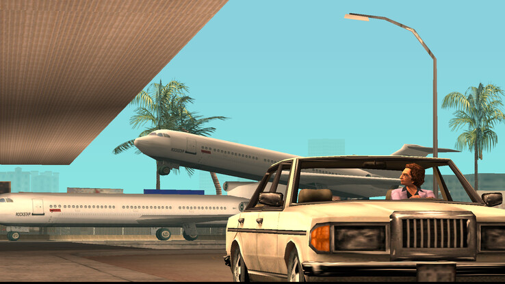 De openingscouvert van de HTML5-port van Grand Theft Auto: Vice City in Google Chrome (Afbeelding Bron: Screenshot - Christopher Harper - Notebookcheck)