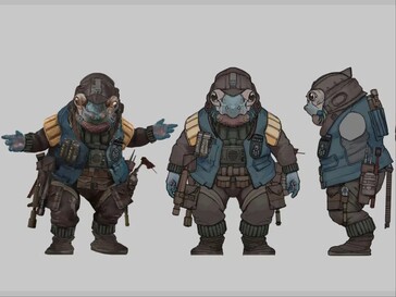 Vermeende gelekte afbeelding van een personage met de naam Travis uit Star Wars Eclipse. (Afbeeldingsbron: MP1st)