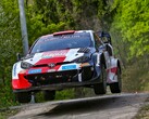 Eind vorig jaar debuteerde Toyota in het WRC met een Gazoo Racing Yaris op waterstof. (Beeldbron: Toyota)