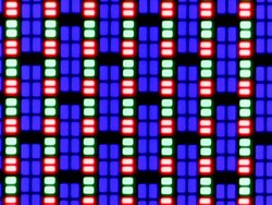 Sub-pixel array