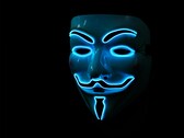 Een "Anonymous"-masker, internationaal geaccepteerd als het symbool van hackers (Afbeelding bron: Robert Stump, via Unsplash)