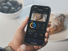 De functie Voedingslogboek van de Zepp App (op de foto) is verbeterd. (Afbeeldingsbron: Zepp Health)