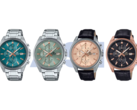 Van links naar rechts, de Casio Edifice EFV-610DE-2A, EFV-610DE-3A, EFV-610EL-5A en EFV-610ECL-1A. (Afbeeldingsbron: Casio)