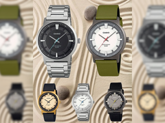 De Casio MTP-220D-1A, MTP-220BL-7A, MTP-220BL-1A, MTP-220D-7A en MTP-220GL-9A.