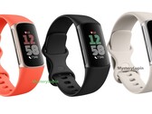 De Fitbit Charge 6 in zijn drie geruchtmakende lanceringskleuren. (Afbeeldingsbron: @MysteryLupin)