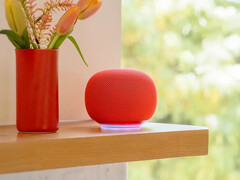 De Google Home Speaker in Berry. (Afbeeldingsbron: Google)