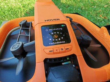 De drone wordt geleverd met een scherm