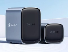 De MetaBox NAS-serie heeft een minimalistisch ontwerp met een magnetisch bevestigd voorpaneel