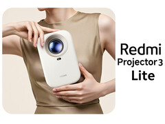 De Redmi Projector 3 Lite kost ongeveer $96 in China (Afbeeldingsbron: Xiaomi - bewerkt)