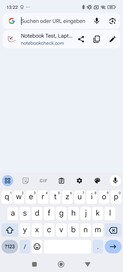 Toetsenbord rechtop