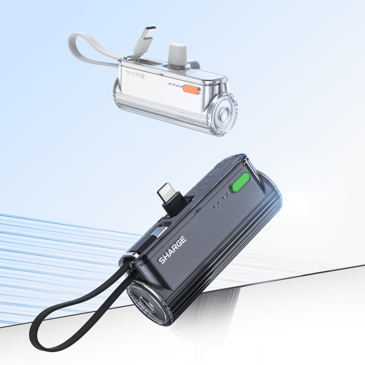 De Sharge Mini 2 powerbank. (Afbeeldingsbron: Sharge)