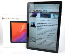 In test Huawei MatePad T10s. Test apparaat geleverd door nbb.com