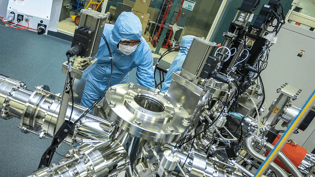 Een kijkje in het gespecialiseerde onderzoekslaboratorium voor kwantumbatterijen van CSIRO.