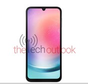 Galaxy A24 - zilver. (Beeldbron: Thetechoutlook)