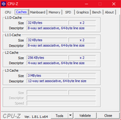 CPU-Z Caches