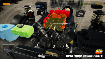 Afbeelding: Een screenshot uit de gameplay van Car Mechanic Simulator 2021.