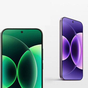 Beeldschermen van de Xiaomi 17 Pro en Pro Max (Afbeelding bron: Xiaomi)