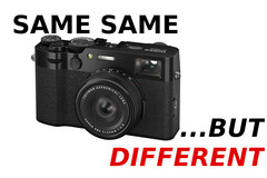 Grote interne veranderingen aan de Fujifilm X100VI hebben zich nauwelijks gemanifesteerd aan de buitenkant van de camera. (Afbeelding bron: Fujifilm - bewerkt)