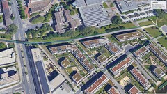 GNSS-testroute: keerpunt