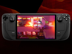 Deze spelcollectie verloopt op 17 december 2025. Afgebeeld: Steam Deck met Worms Rumble. (Afbeeldingsbron: Humble Bundle en Valve - bewerkt)