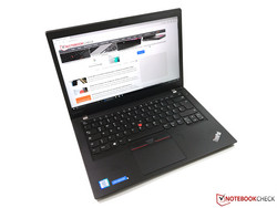 Onder de loep: Lenovo ThinkPad T470s. Testmodel voorzien door Campuspoint.