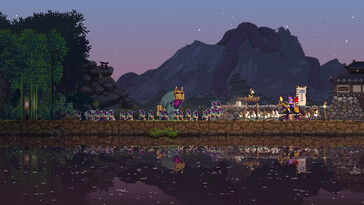 Op de afbeelding: een gameplay-screenshot van Kingdom Two Crowns.