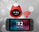 Nintendo Alarmo geluidsklok aangesloten op een Switch 2 (bron: Nintendo of America met bewerkingen)