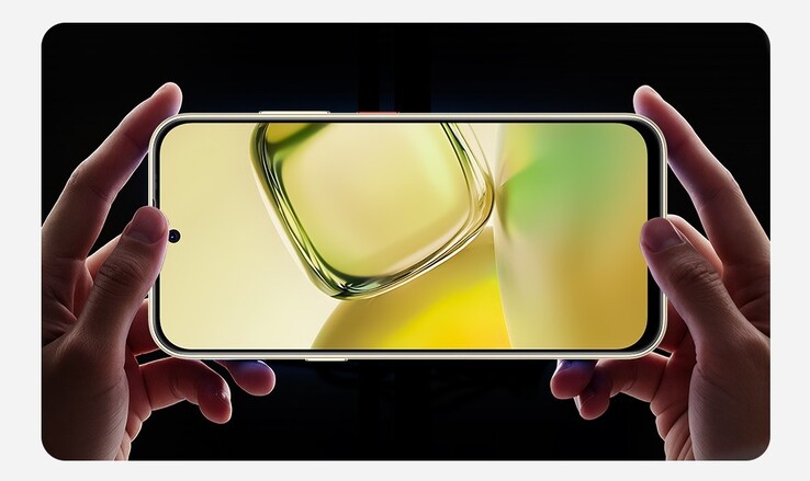 De Nubia V80 Design wordt geleverd met een 120 Hz LCD-scherm (Afbeelding bron: Nubia)