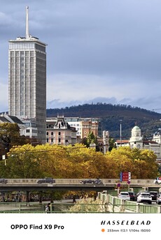 Oppo Find X9 Pro zonder teleconverter 10x zoom