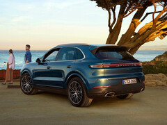 Porsche Cayenne plug-in hybride elektrische SUV.