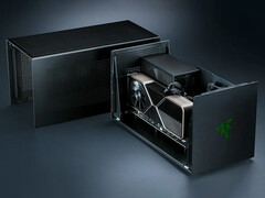 De Core X V2 kost $350. Afgebeeld: de eGPU-behuizing. (Afbeelding bron: Razer)